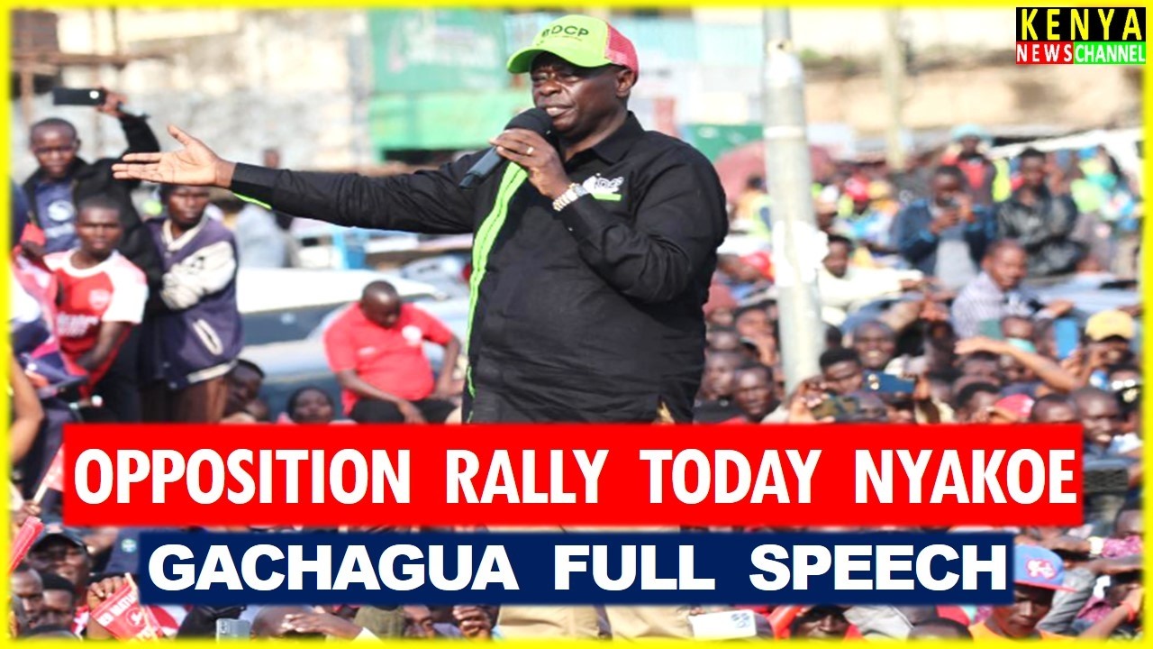 THIS IS HOT! Listen what Gachagua told Ruto with Matiangi & Kalonzo today in Nyakoe