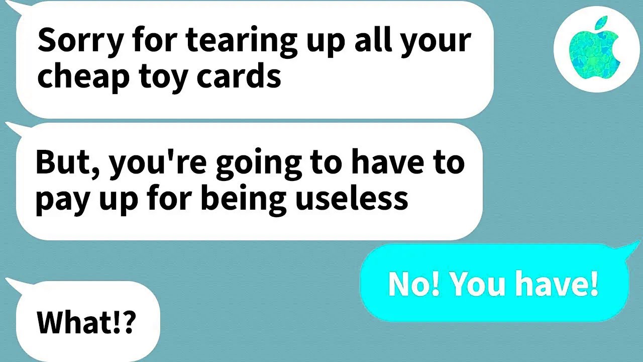 【Apple】Thinking of me as nothing more than a NEET, my little sister destoys all of my trading cards