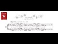 F.ブルグミュラー《25の練習曲》第20番「タランテラ」 【楽譜動画】