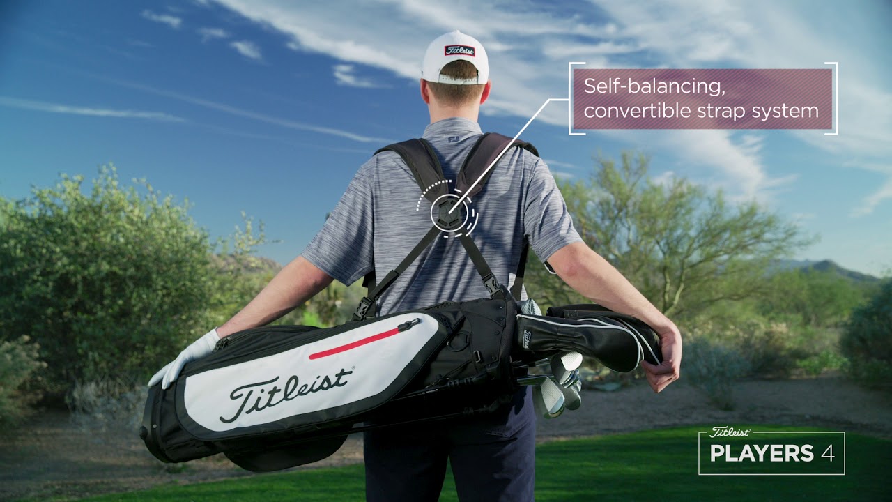 Titleist Players 4 Stand Bag - YouTube