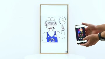 Golden Metal Edge Digital NFT Frame