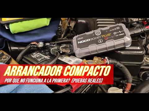 Por que aveces no funcionan los arrancadores compactos para bateria descargada❓ (NOCO GB40)
