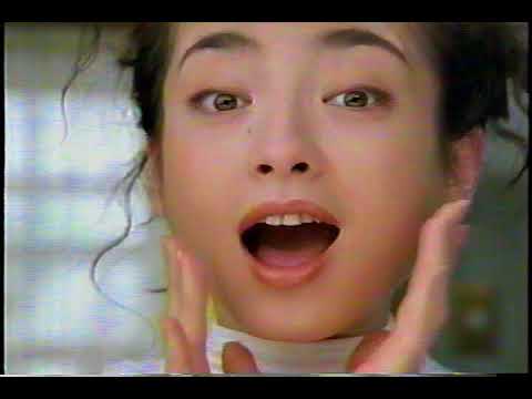 懐かしいＣＭ（1998年）　宮沢りえ 「資生堂スフレファンデーション」　Japanese TV Commercial Rie Miyazawa