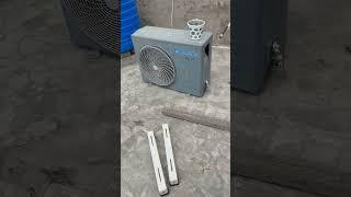 outdoor fixed at mountain stand #repairs #airconditioner #reels #electrical #tecnician #ytshorts