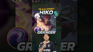 How Team Spirit Hiko Plays Gold Lane Granger! Mobile Legends #mobilelegends #mlbb #gaming