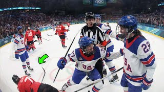 Matthew & Brady Tkachuk & Erik Černák Fight — 10-Minute Misconducts Rock USA vs Slovakia! 🏒🔥