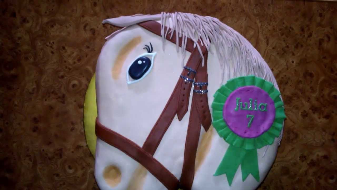 Tort Urodzinowy W Kształcie Głowy Konia Torty 30 Youtube