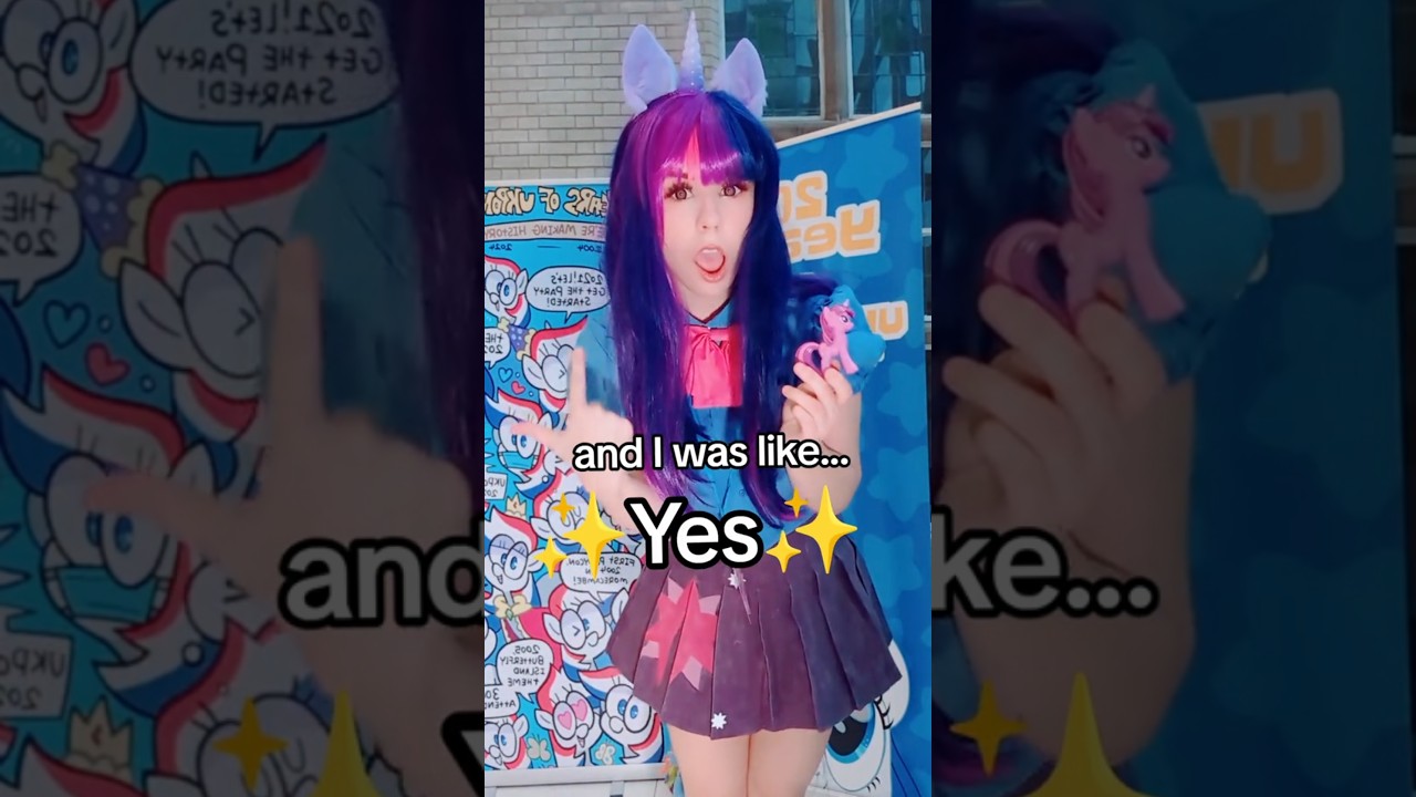 Why wouldn't I? #mylitlepony #cosplayer #mlp #comiccon #twilightsparkle #collectibles