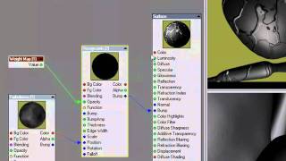 Creating Texture Displacement and a brief look at some of the options found in the Node Editor