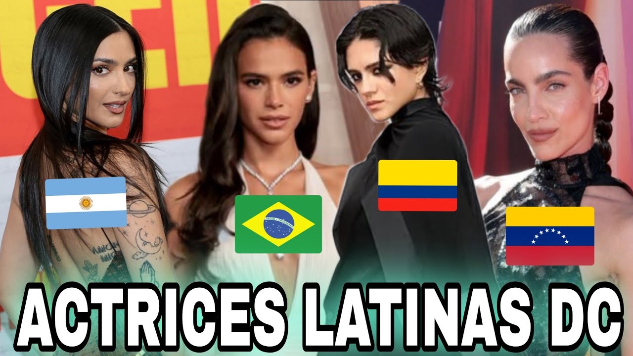 Las Actrices Latinas que Conquistaron el Universo DC (Series y Peliculas)