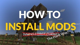 How to Install Minecraft Mods WITHOUT Forge! How to Install Minecraft Mods WITHOUT Forge!