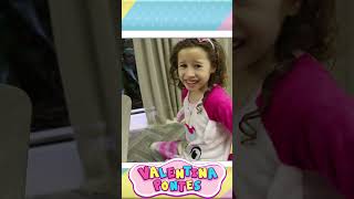 Valentina Pontes aprende a importância de trocar doces por frutas (comidas saudaveis) #infantil