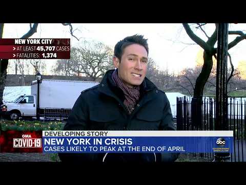 Whit Johnson - GMA Covid Central Park Field Hospital