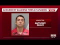 Recently fired Amazon employee accused of slashing tires of delivery trucks at Lee County warehouse