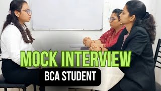 Mock Interview | BCA Student Resume Review | Data Analytics &amp; Python Aspirant