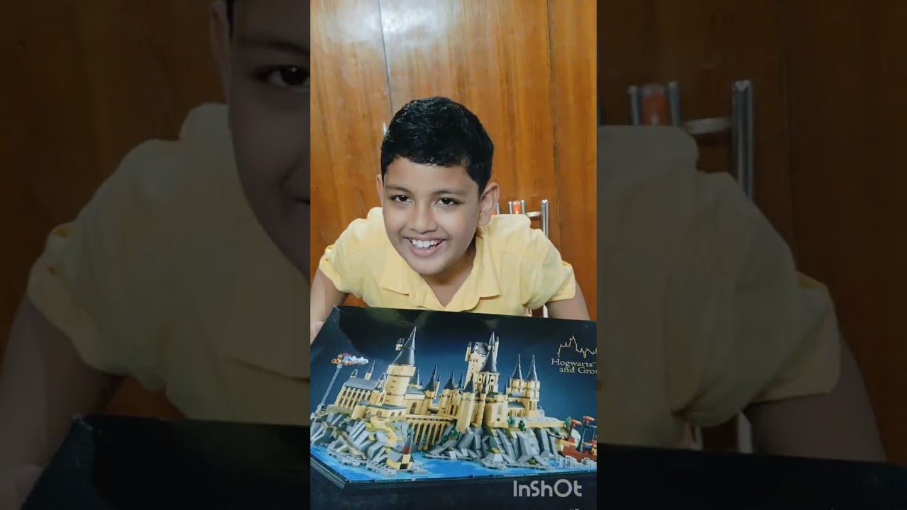 🧱✨ Saarthak’s Magical LEGO Hogwarts Castle Build! ✨🧱Harry Potter fans, this one’s for you! 🪄🏰