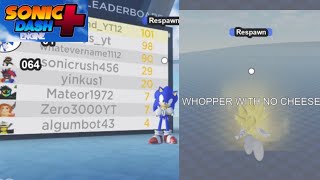 DEVS TROLL & Modo Corrida - Sonic Dash Engine Plus