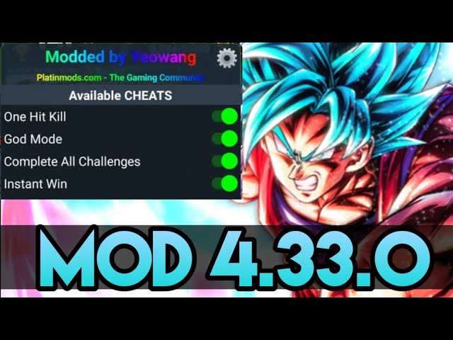 DRAGON BALL LEGENDS Mod apk [Free purchase][Mod Menu][God Mode] download -  DRAGON BALL LEGENDS MOD apk 4.34.0 free for Android.