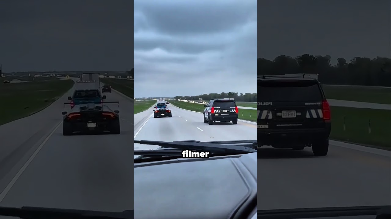 Supercar contre police (vous n'allez pas en croire vos yeux)