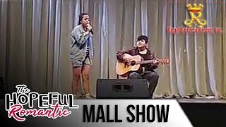 The Hopeful Romantic Mall Show Donna Cariaga Sings Zia Quizons Ako Na Lang
