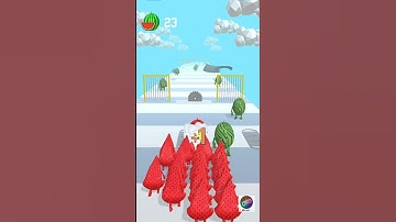 VEGETABLE RUN 3D! 🍅 🥔 - 3D Games #Gameplay #Mobilegame All Levels Gameplay (iOS & Android)