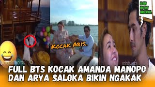 Full BTS kocak dan Kegemesan Arya saloka dan amanda manopo Ikatan Cinta Bikin Penggemar Baper habis