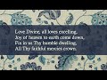 Love divine all loves excelling  pipe organ choir congregation and lyrics