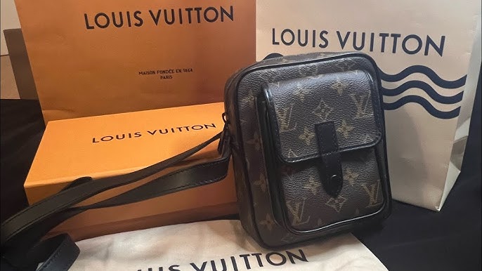 Louis Vuitton Men's Trio Messenger, Reverse Monogram Eclipse, Unboxing