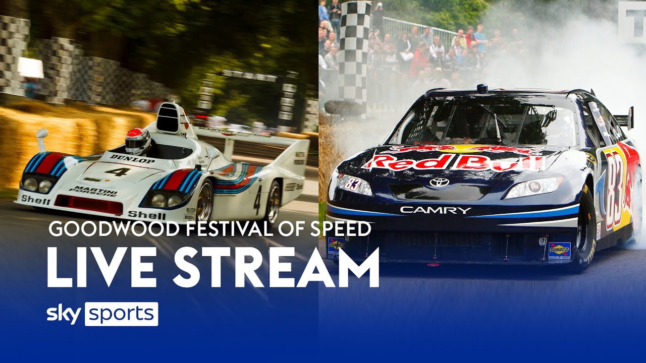 LIVE Last day of Festival Of Speed with Red Bull and McLaren