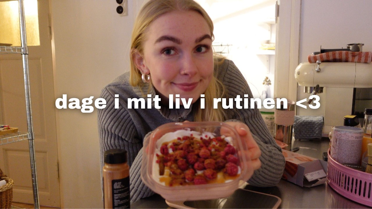 dage i rutinen - hvad jeg spiser, en bentræning og en masse yap