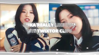 Ruka Really Like You Behind The Scenes Twixtor Clips Babymonster Ruka Jixsoobear
