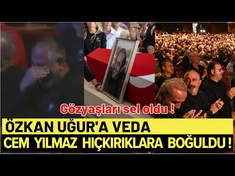 Özkan Uğur'a Veda ! Cem Yılmaz Hıçkırıklara Boğuldu ! Törende Gözyaşları Sel Oldu ...