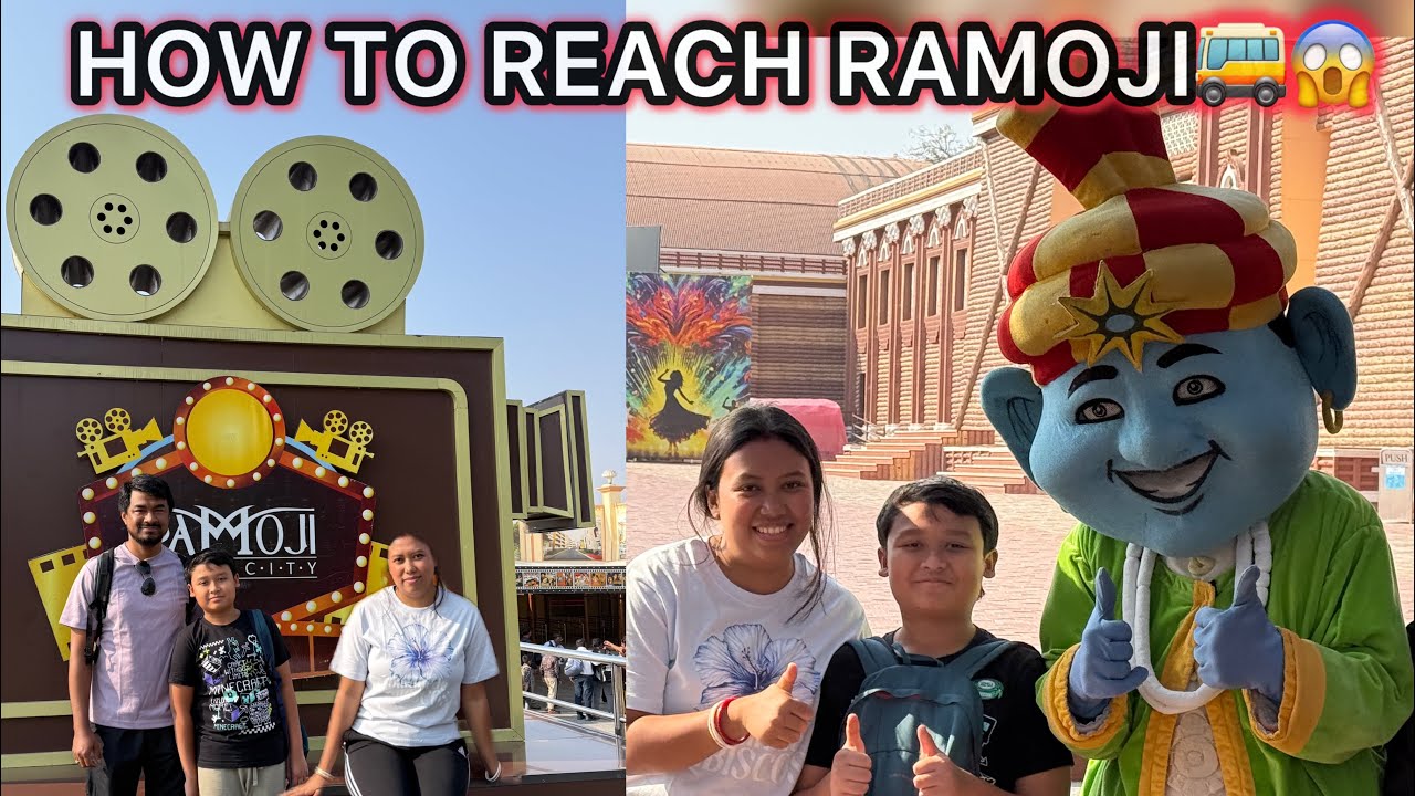 How We Reached Ramoji Film City 😱 Ticket Booking → Sunrise → Sahas Adventure 
