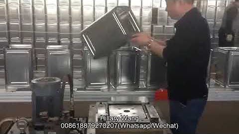 Semi-automatic 18L Square Tin Can Production Line