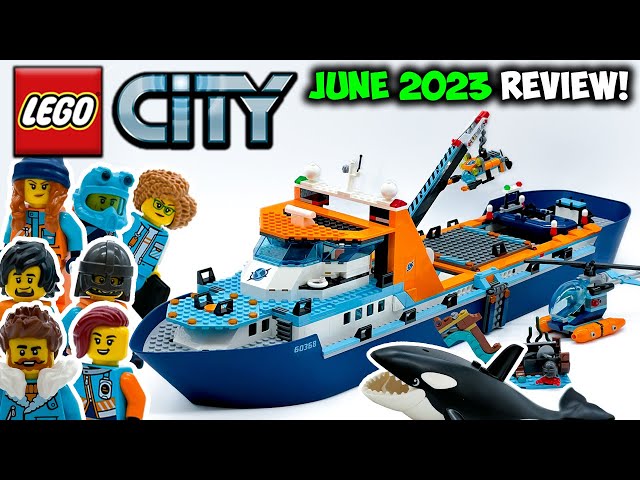 LEGO Whale, & So Much More! | LEGO City Arctic Explorer Ship