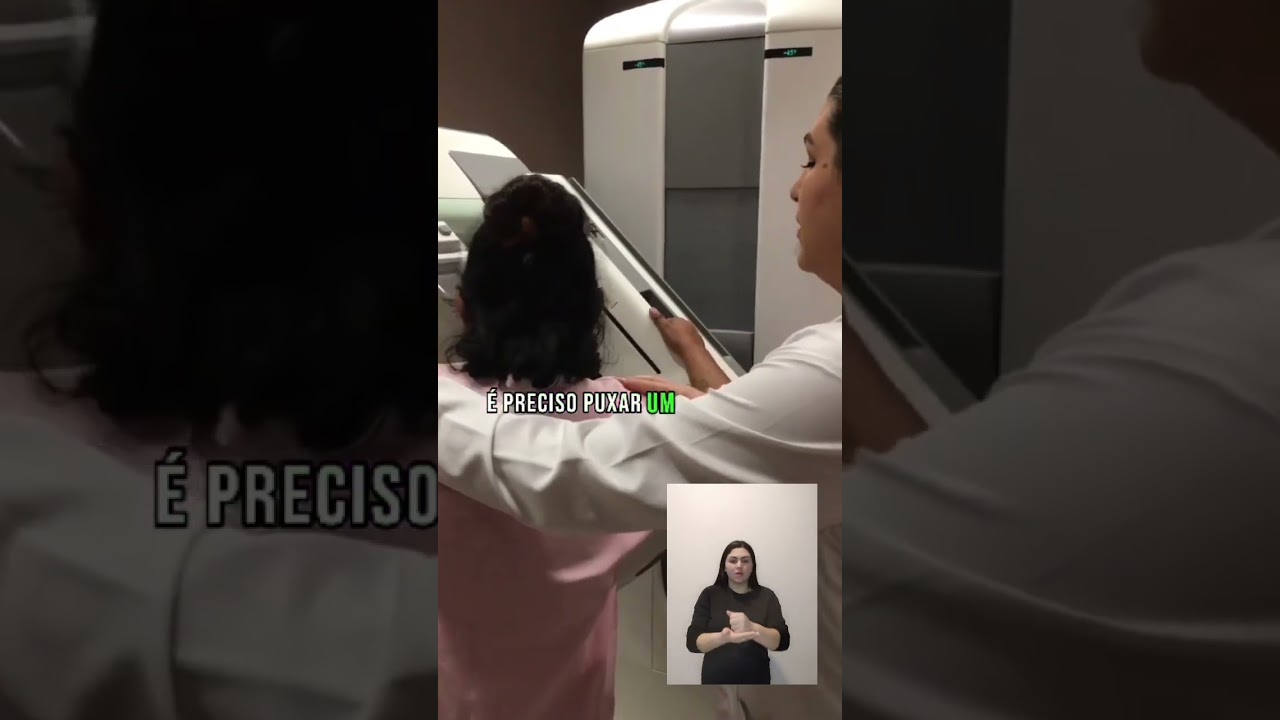 Posicionamento de mamografia