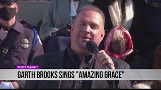 Garth Brooks sings Amazing Grace at the Biden Inauguration