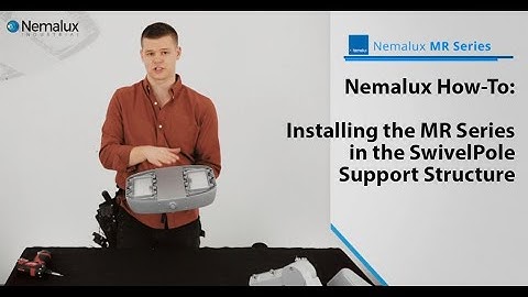 Nemalux How-To: Installing the MR Series on the SwivelPole Support Structure