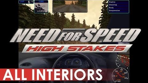 Need for Speed: High Stakes - All Car Interiors