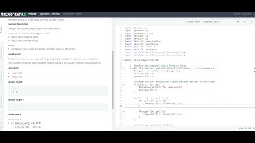 HackerRank - Compare the triplet