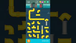 smart puzzles pipes level 8 #8#pipes #gameplay #puzzles #pipelinegames #smart_puzzles #pipespuzzles