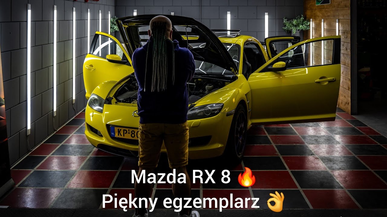 Mazda RX 8 Yellow - YouTube