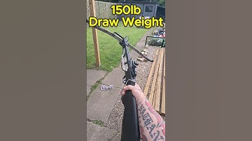 CROSSBOW FAIL - 150lb Draw Weight