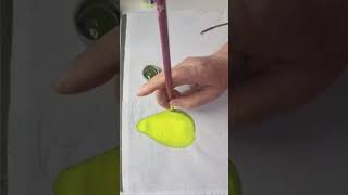 Como Pintar Pera 🍐 Fácil Faça Você Mesmo Pintura Em Tecido Para Iniciantes