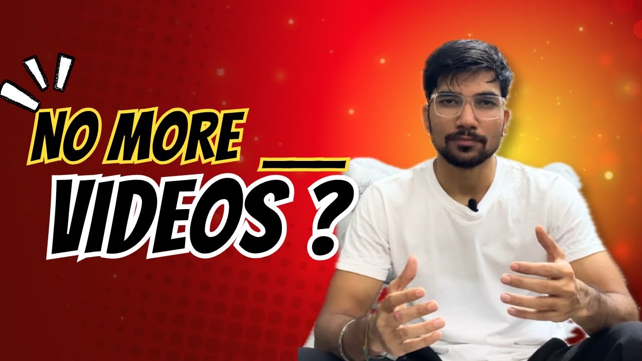 IMPORTANT CHANNEL UPDATE : Focused Content on Finance, Fitness, Self-Growth & More