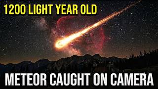 This Meteor Photobombed a 1,200 Light Year -Old Nebula (NASA APOD)