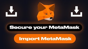 🦊How to Import a Metamask Wallet • GUIDE • Metamask Security