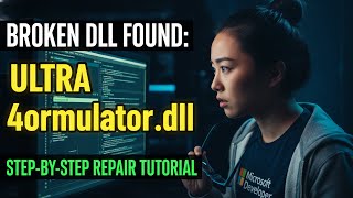 how to fix 4ormulator.dll missing error!