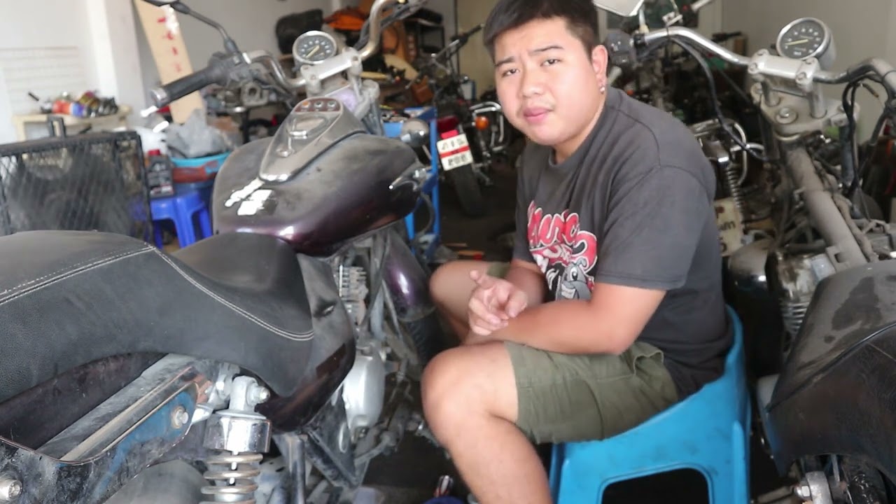 ตรวจเช็ค Kawasaki Boss175 เวลาที่ถ่ายน้ำมันเครื่อง