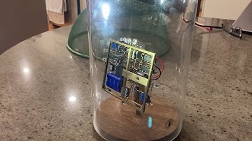 BEAM robot head in a jar: first test